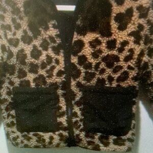 Leopard Print Kids Jacket